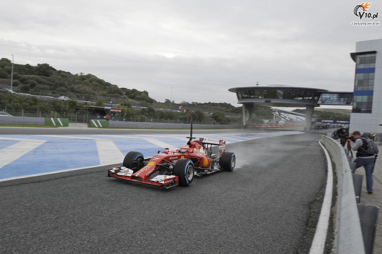 Testy F1 w Jerez 2014 - dzie drugi