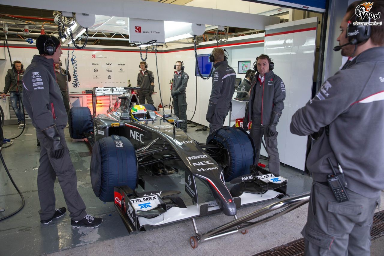 Sauber przebuduje aerodynamik bolidu na testy w Bahrajnie
