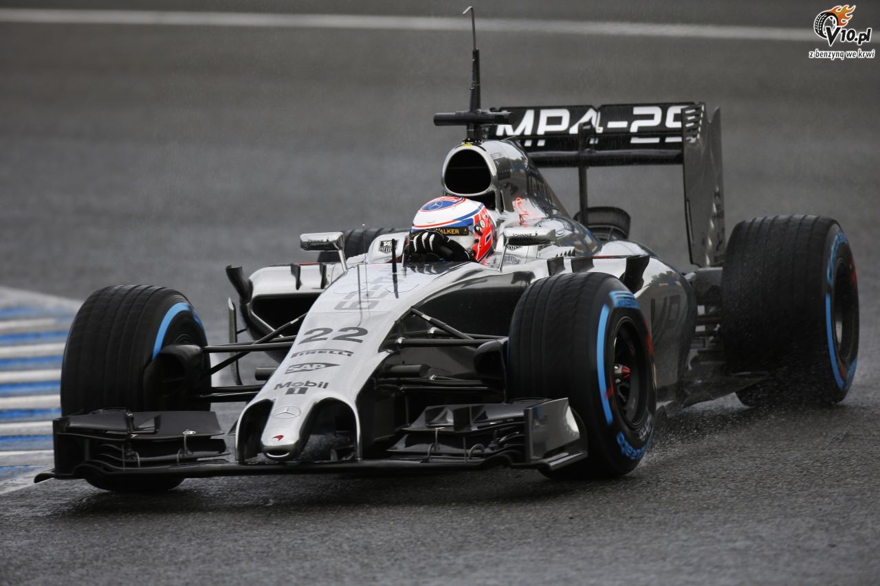 Testy F1 w Jerez 2014 - dzie drugi