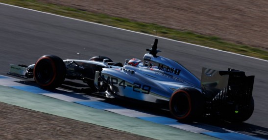 Testy F1 w Jerez 2014 - dzień trzeci