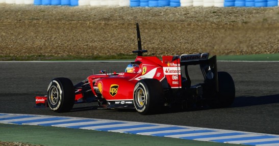 Testy F1 w Jerez 2014 - dzień trzeci