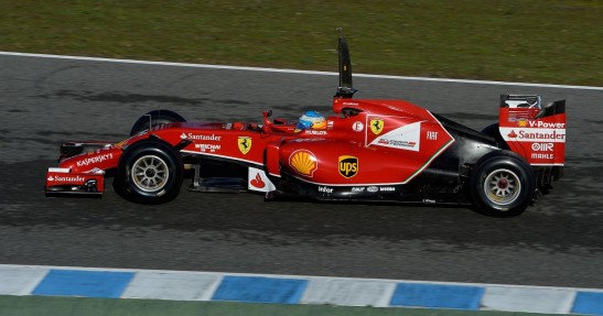 Testy F1 w Jerez 2014 - dzień trzeci