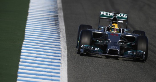 Testy F1 w Jerez 2014 - dzień trzeci