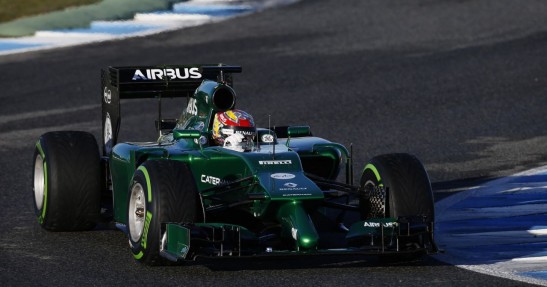 Testy F1 w Jerez 2014 - dzień trzeci