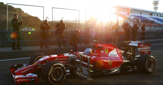 Testy F1 w Jerez 2014 - dzień trzeci