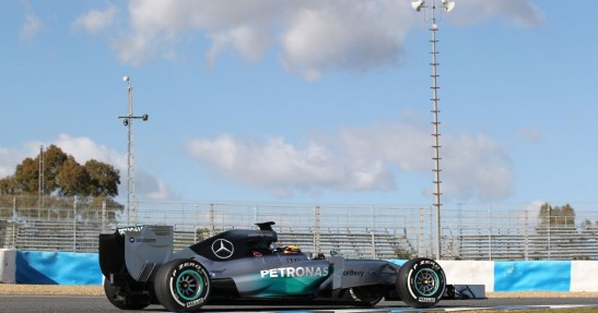 Testy F1 w Jerez 2014 - dzień trzeci