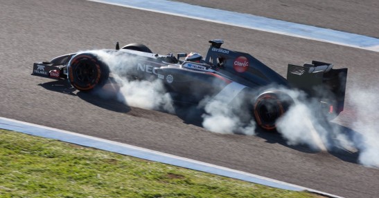 Testy F1 w Jerez 2014 - dzień trzeci