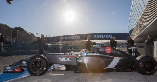 Testy F1 w Jerez 2014 - dzień trzeci