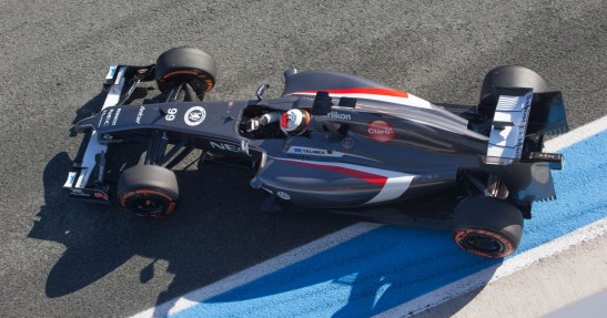 Testy F1 w Jerez 2014 - dzień trzeci