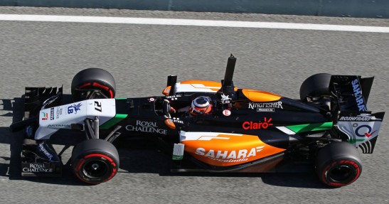 Testy F1 w Jerez 2014 - dzień trzeci