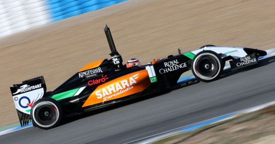 Testy F1 w Jerez 2014 - dzień trzeci