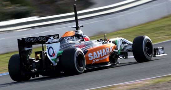 Testy F1 w Jerez 2014 - dzień trzeci