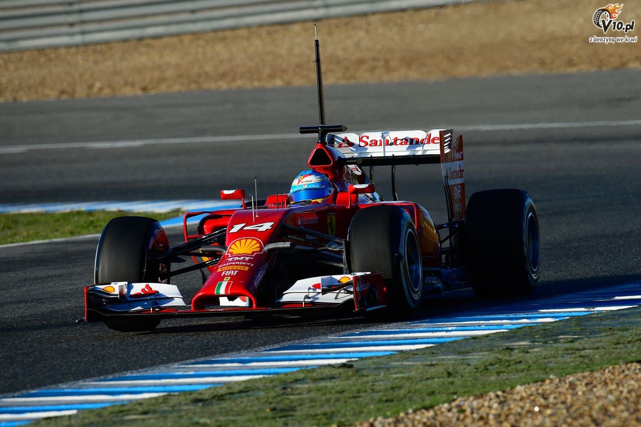 Testy F1 w Jerez 2014 - dzie trzeci