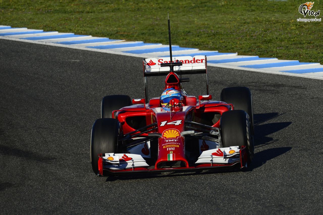 Testy F1 w Jerez 2014 - dzie trzeci