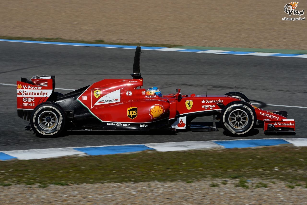 Testy F1 w Jerez 2014 - dzie trzeci