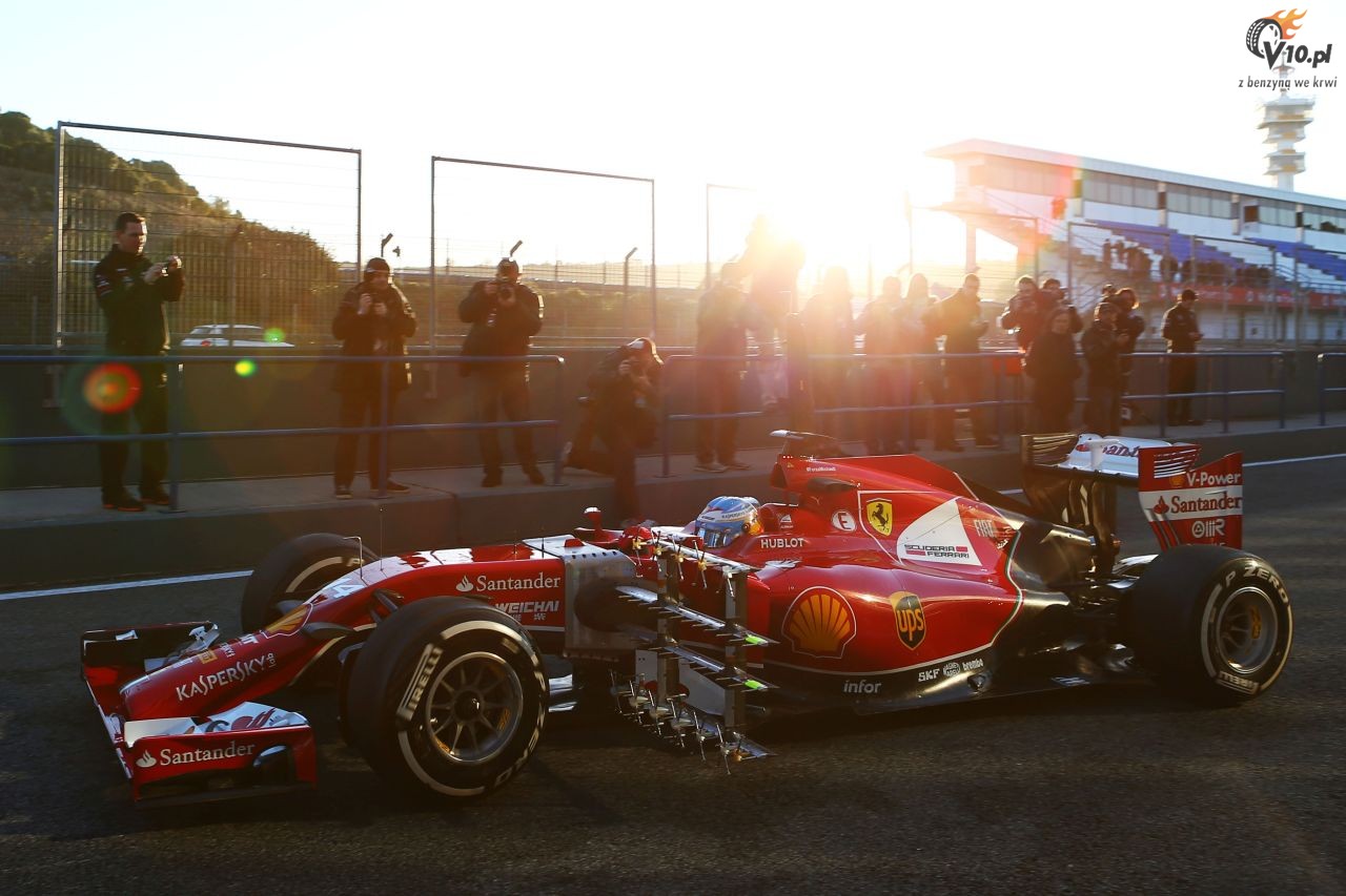 Testy F1 w Jerez 2014 - dzie trzeci
