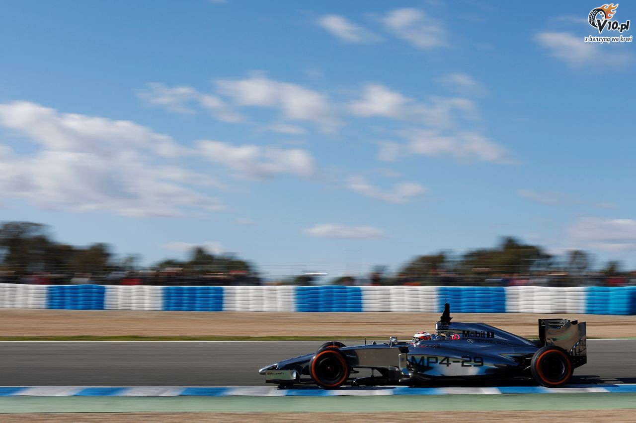 Testy F1 w Jerez 2014 - dzie trzeci