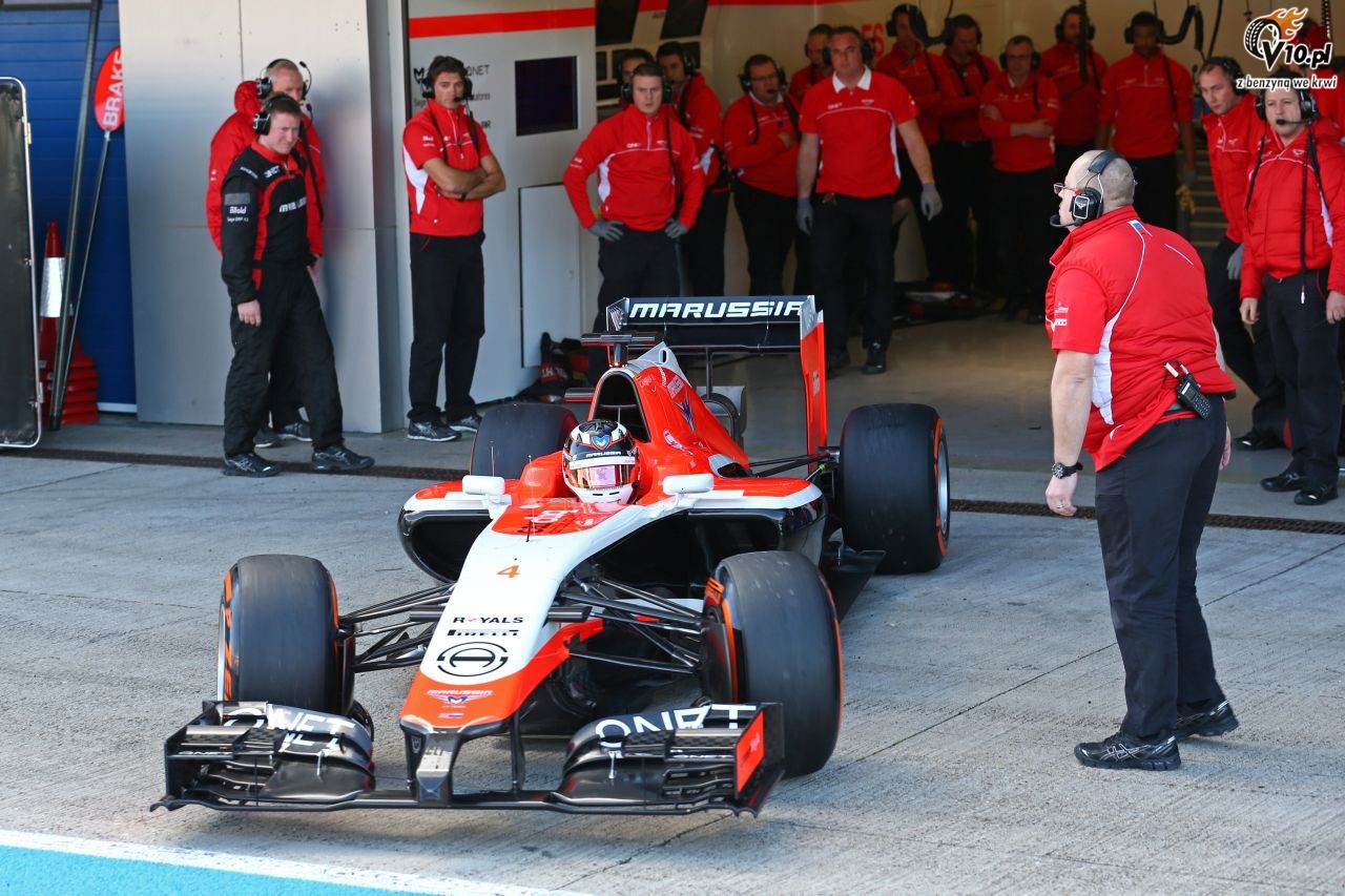 Marussia celuje w regularne awanse do Q2