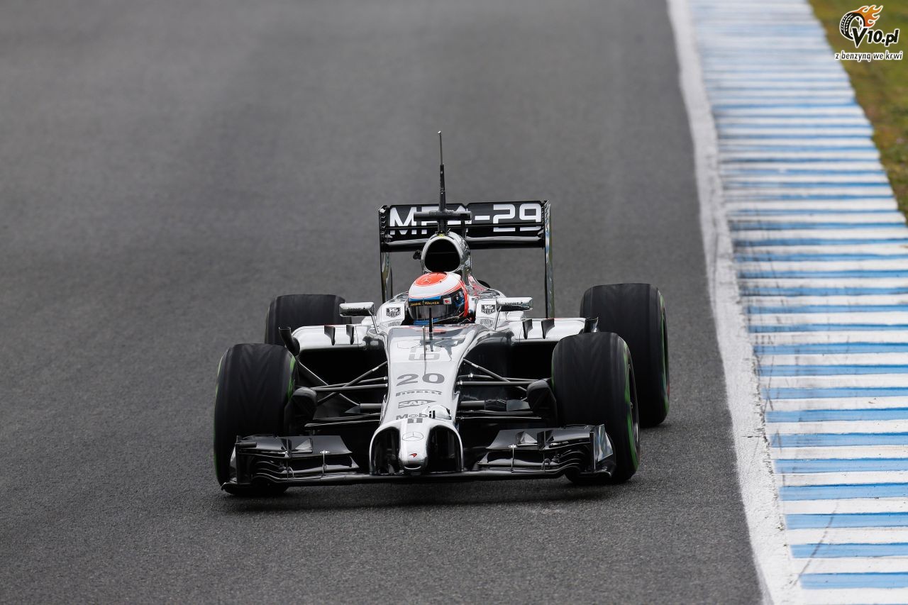 Testy F1 w Jerez 2014 - dzie czwarty