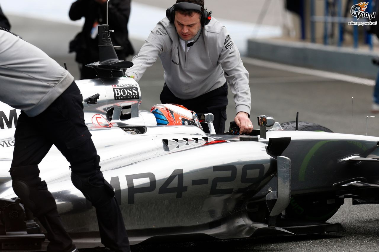 Testy F1 w Jerez 2014 - dzie czwarty