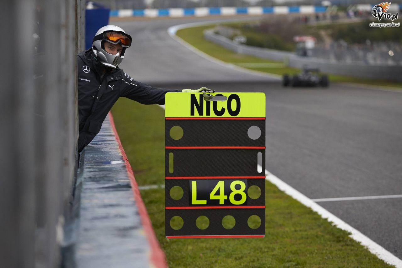 Mercedes jeszcze nie czuje si faworytem nowego sezonu F1
