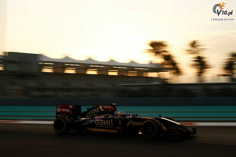 Testy F1 po GP Abu Zabi 2014
