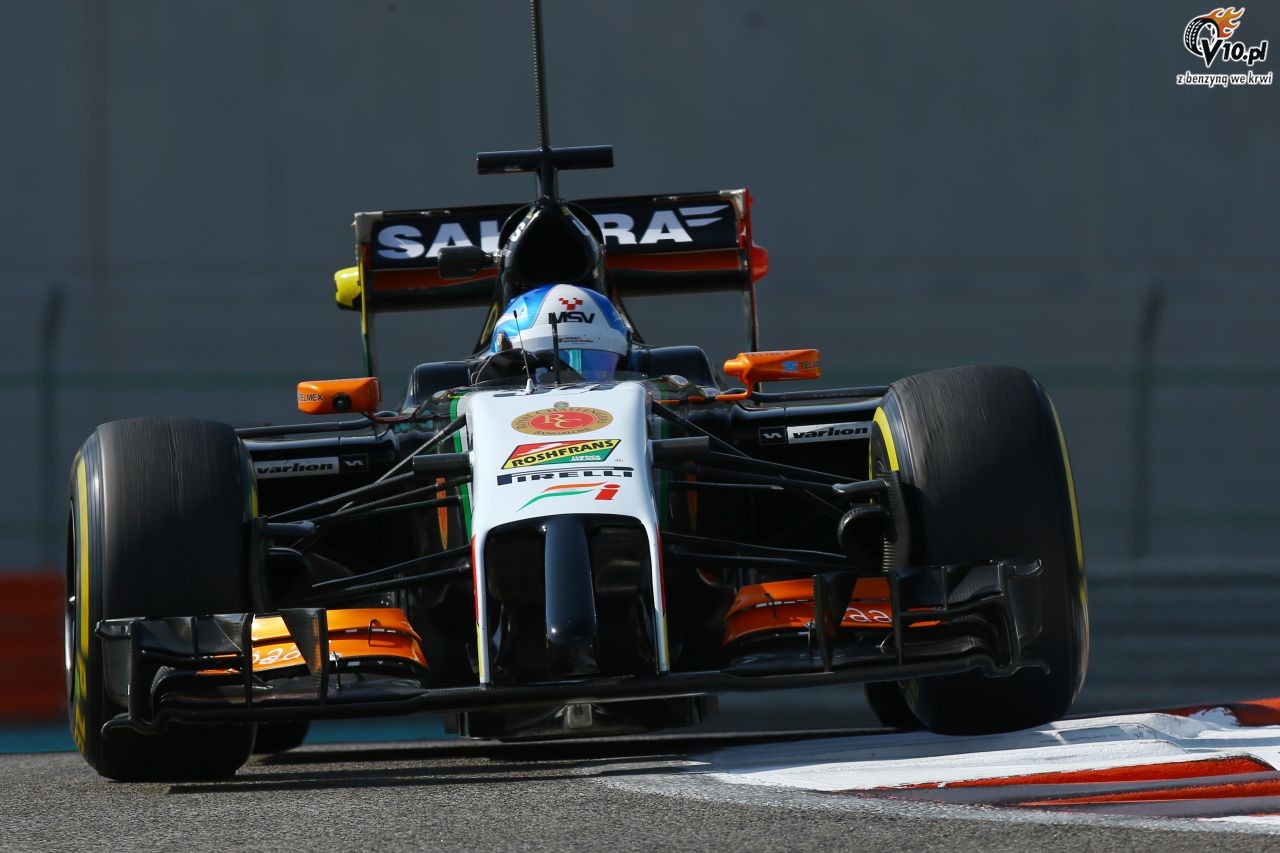 Testy F1 po GP Abu Zabi 2014