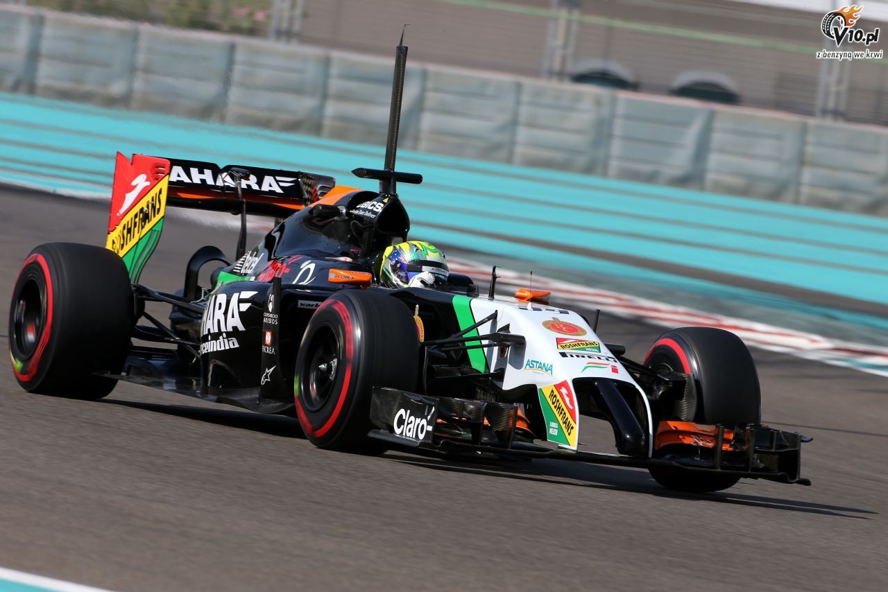 Testy F1 po GP Abu Zabi 2014