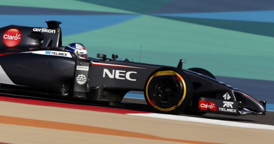 Testy F1 po GP Bahrajnu 2014