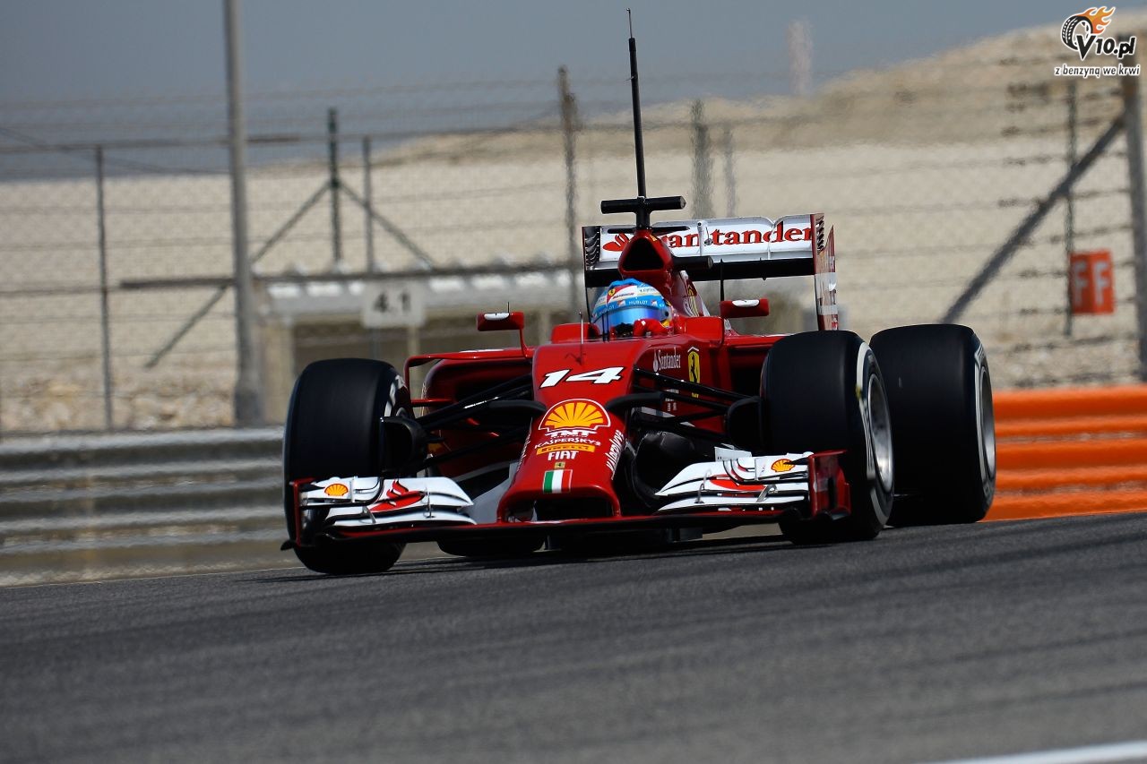 Testy F1 po GP Bahrajnu 2014