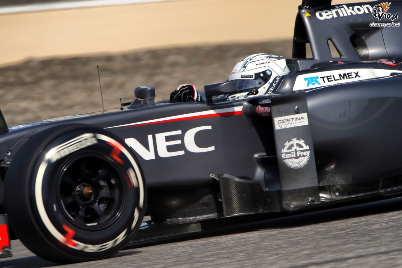Testy F1 po GP Bahrajnu 2014