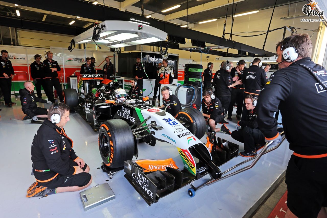 Testy F1 po GP Wielkiej Brytanii 2014