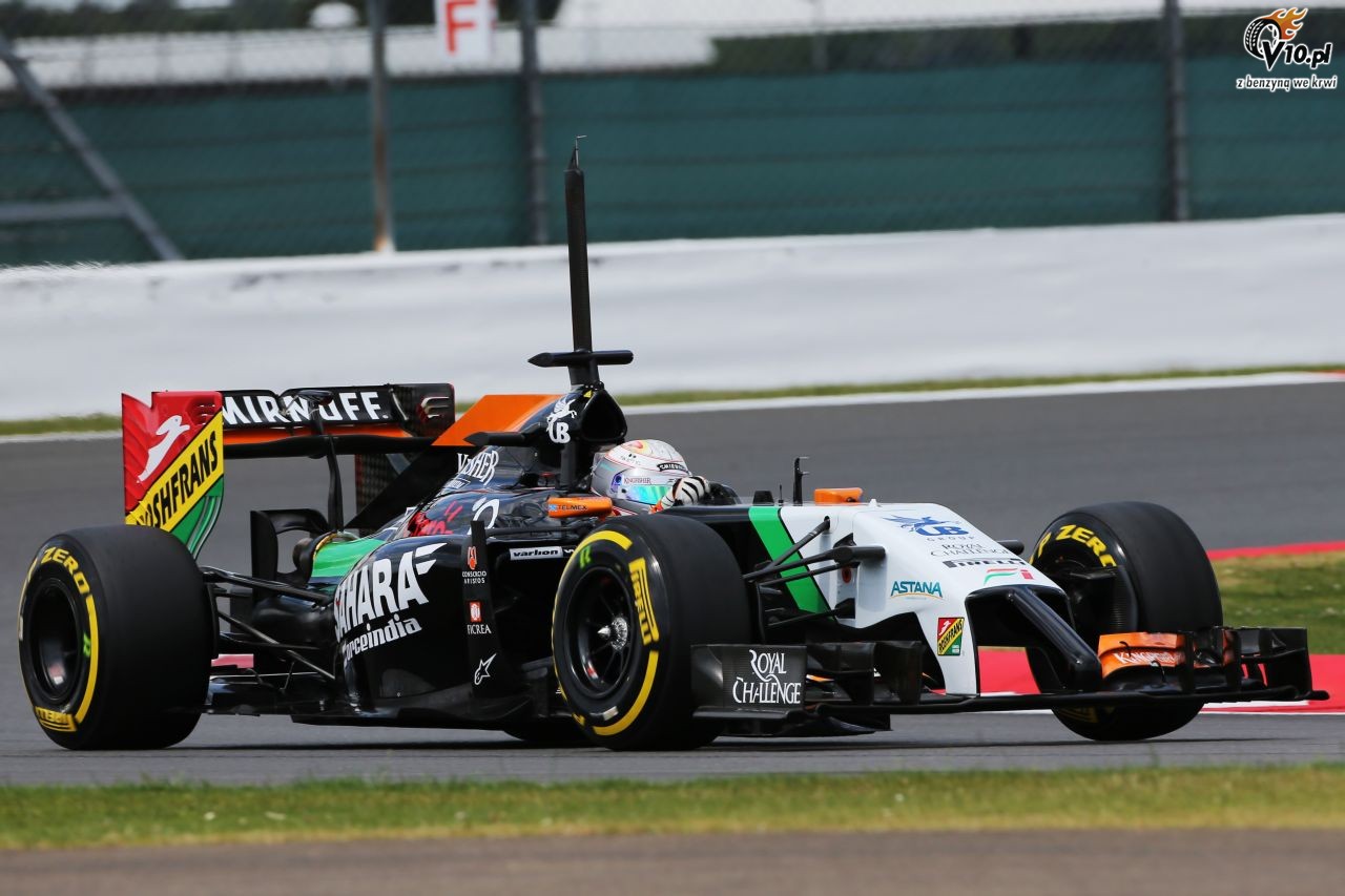 Testy F1 po GP Wielkiej Brytanii 2014