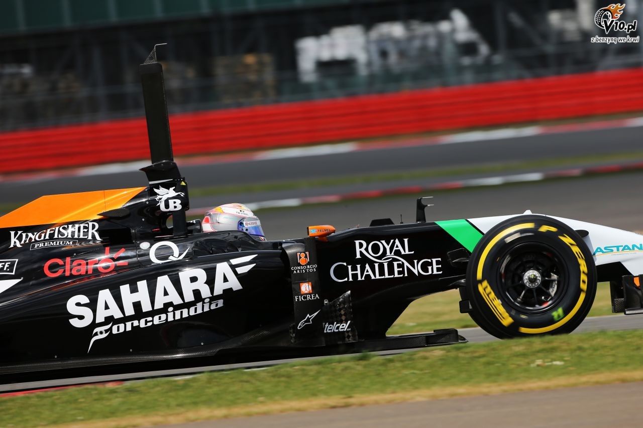 Testy F1 po GP Wielkiej Brytanii 2014