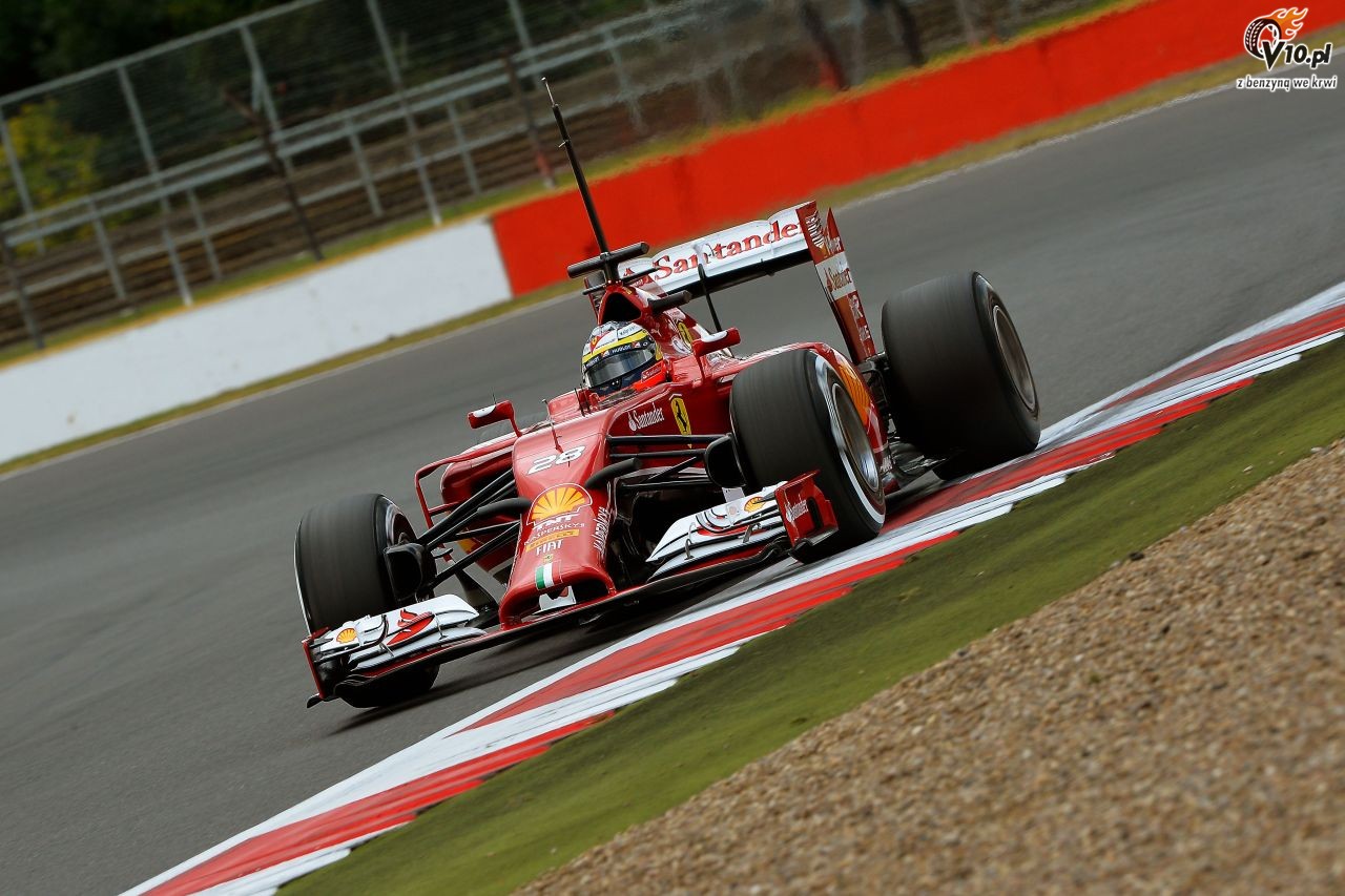 Testy F1 po GP Wielkiej Brytanii 2014