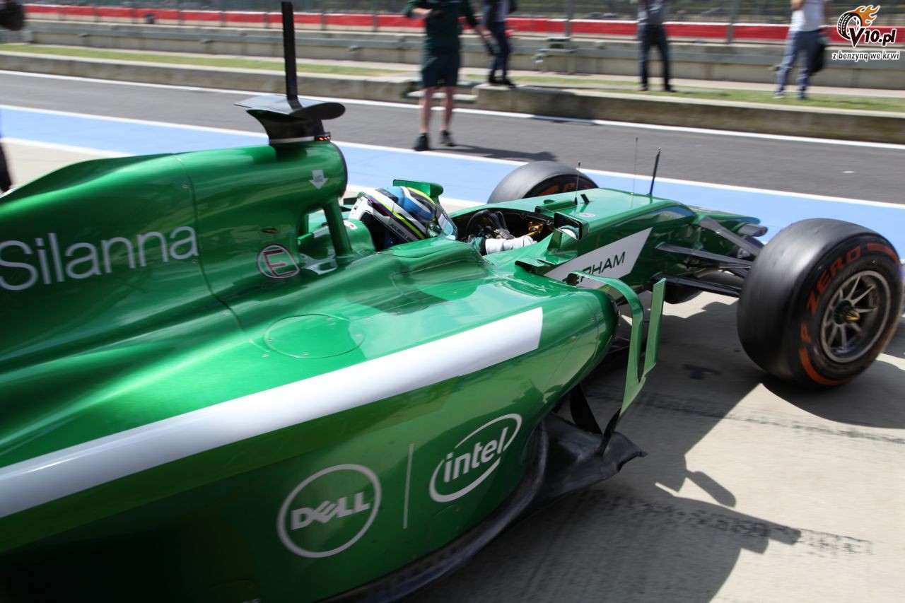 Testy F1 po GP Wielkiej Brytanii 2014