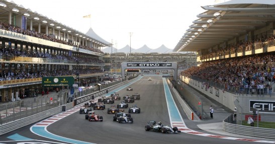GP Abu Zabi 2015 - wyścig