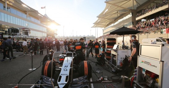 GP Abu Zabi 2015 - wyścig