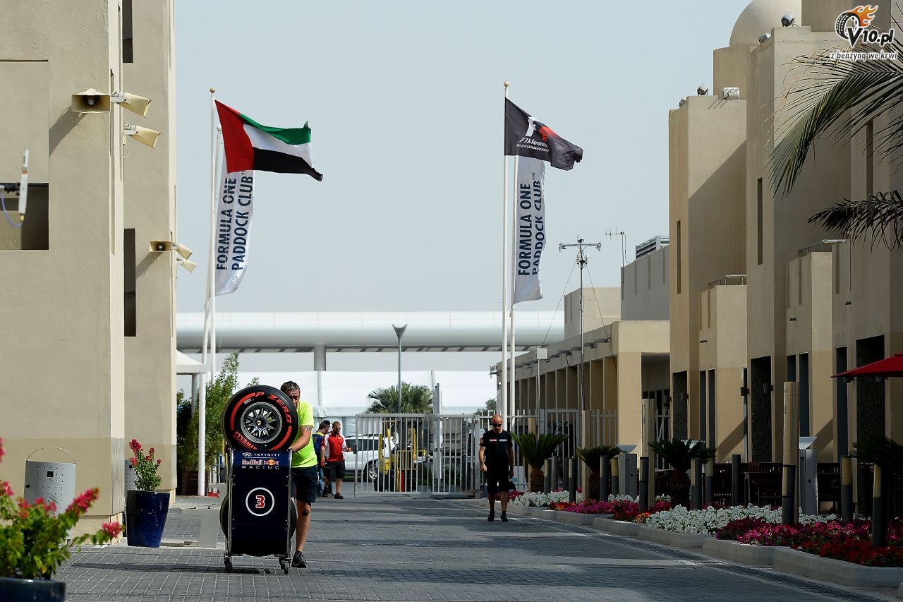 GP Abu Zabi 2015 - przygotowania