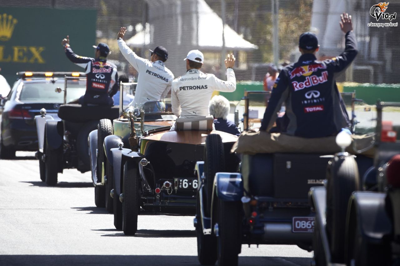 GP Australii 2015 - wycig