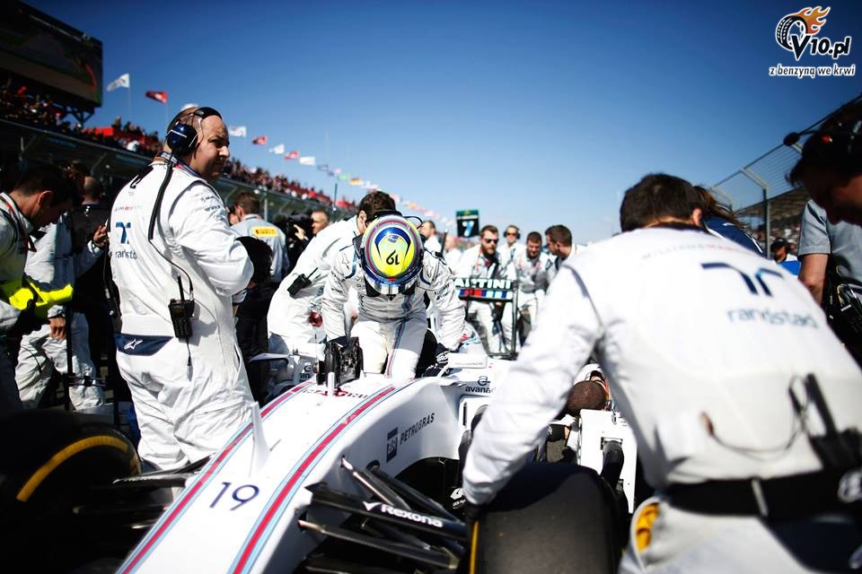 GP Australii 2015 - wycig