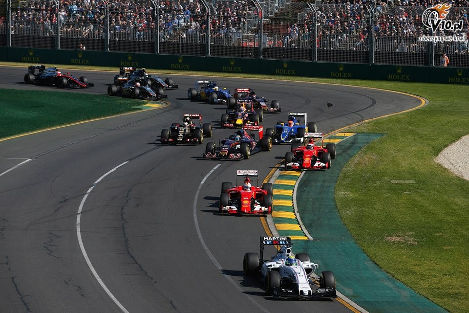 GP Australii 2015 - wycig