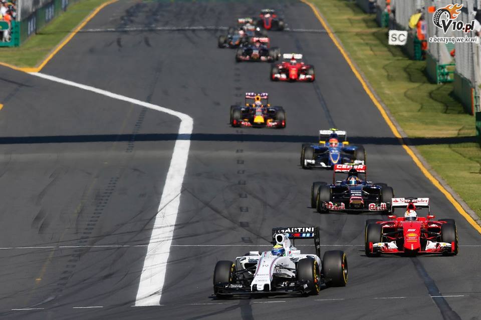 GP Australii 2015 - wycig