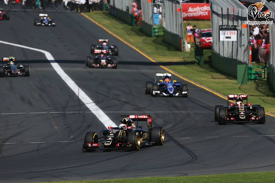 GP Australii 2015 - wycig