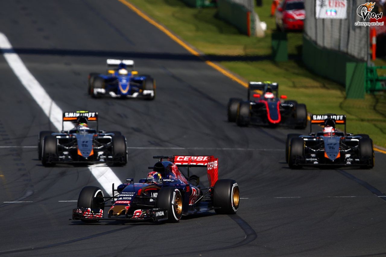 GP Australii 2015 - wycig