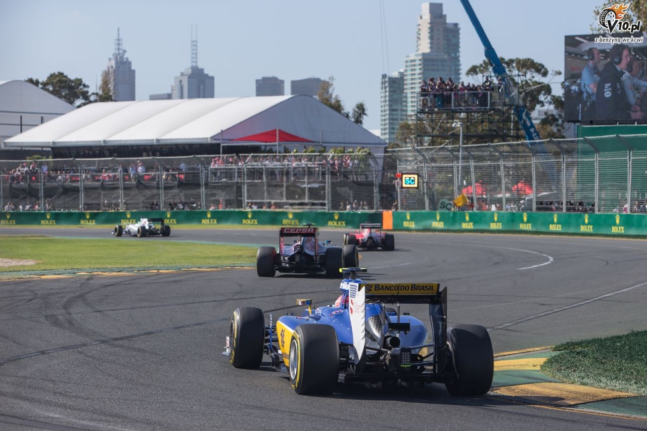 GP Australii 2015 - wycig
