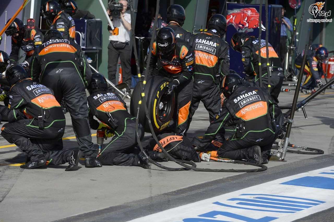 GP Australii 2015 - wycig
