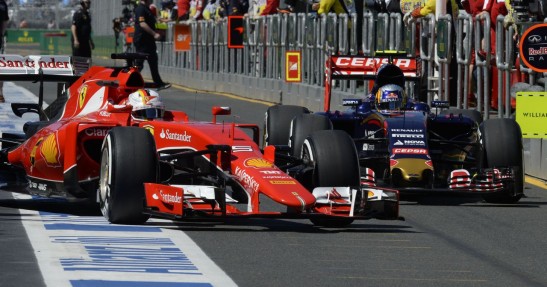 GP Australii 2015 - piątkowe treningi