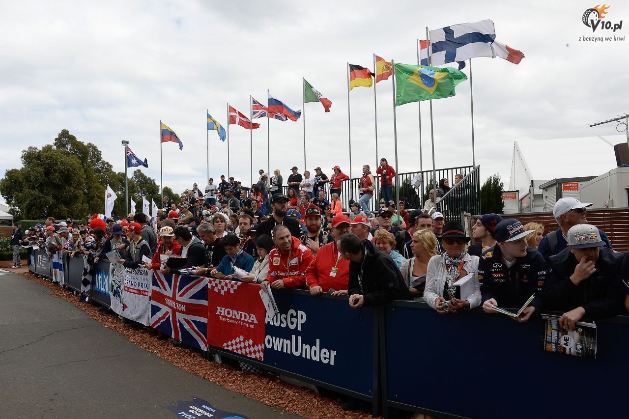 GP Australii 2015 - przygotowania