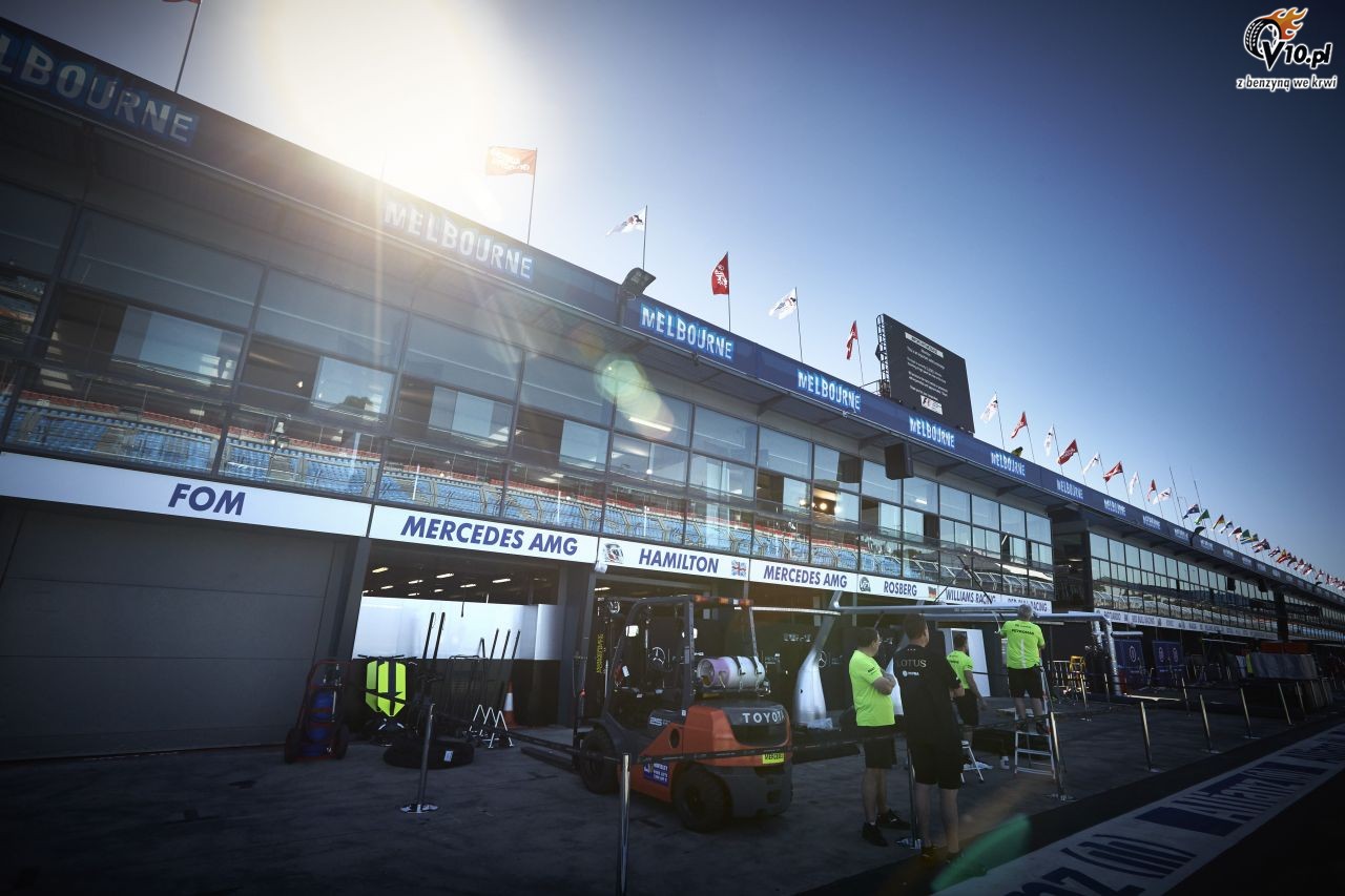 GP Australii 2015 - przygotowania